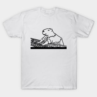 Capybara the Music Producer T-Shirt